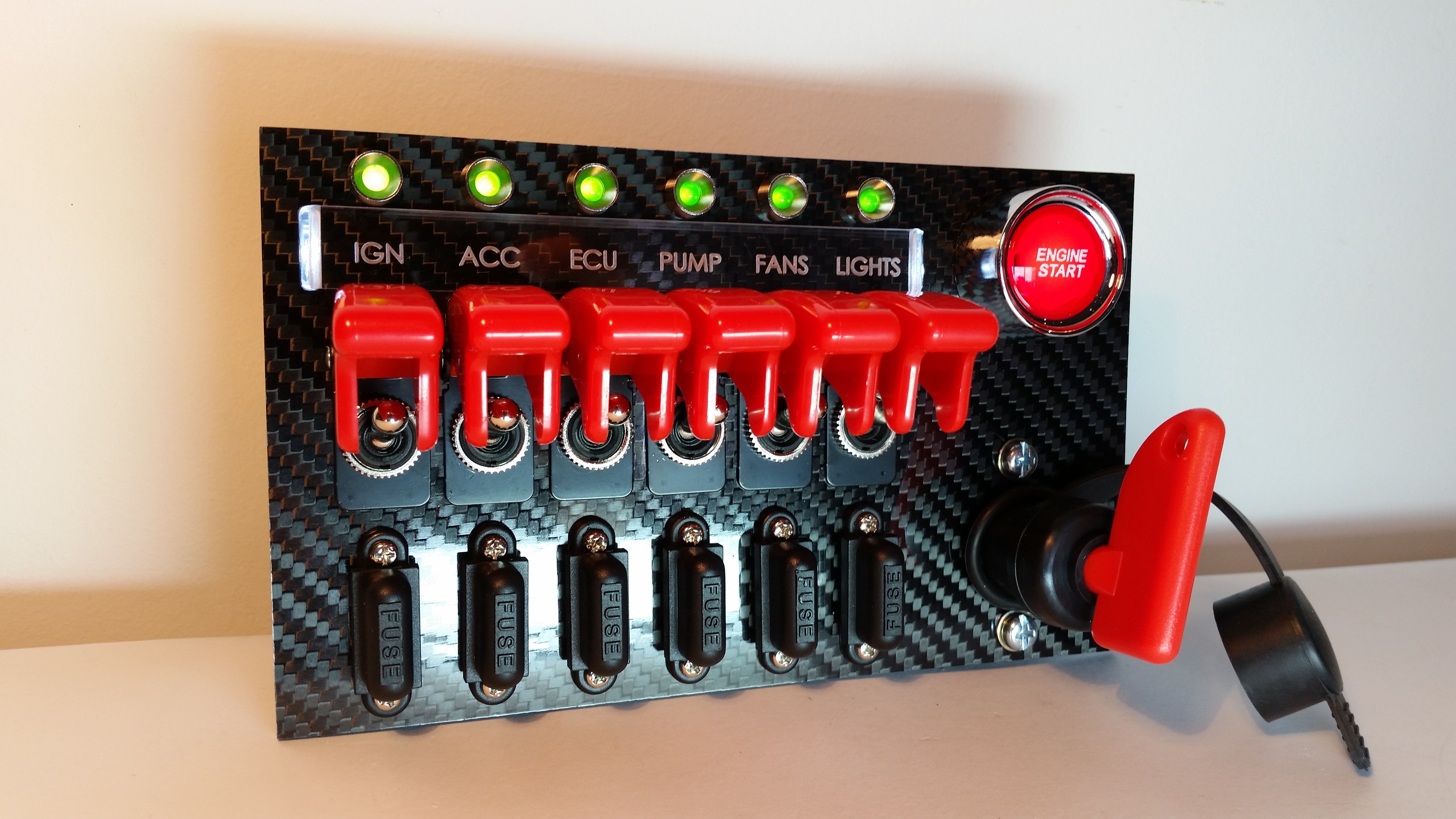 S13 180SX 240SX Center Switch Panel – Custom Cluster Development