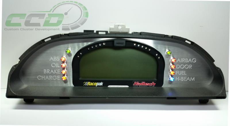 S13 180sx 240sx Brushed Aluminium Racepak IQ3 Dash Front Upper