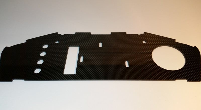 A Custom Nissan S14 Silvia 240sx Cluster built for a Dash2 Display Flat