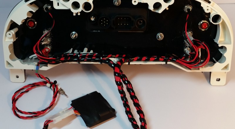 Custom Nissan S15 Silvia 200sx Racepak IQ3 Cluster Plug and play wiring