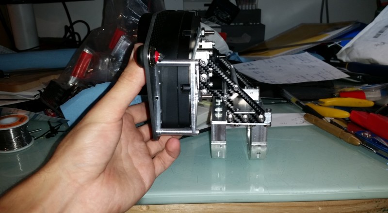 S15 Silvia Steering Column Carbon Fiber Mount Racepak IQ3 Side