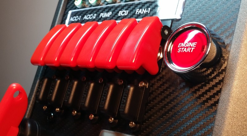 S15 Silvia Switch Panel also 200sx Flush Boost Controller FR Close Up