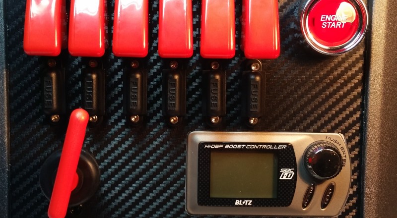 S15 Silvia Switch Panel also 200sx Flush Boost Controller Center Close Up
