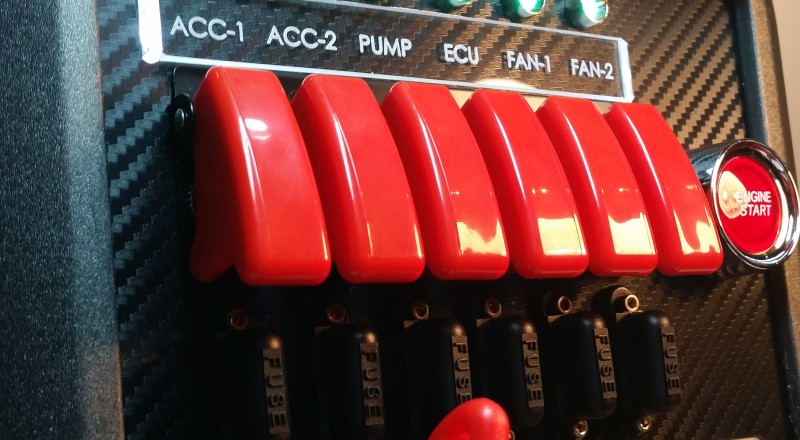 S15 Silvia Switch Panel also 200sx Flush Boost Controller FL Close Up