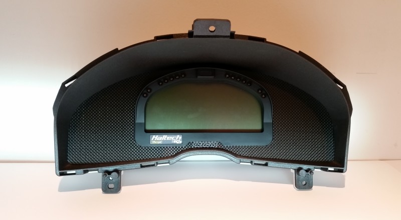 R34 Skyline Dash Racepak IQ3 Fornt View