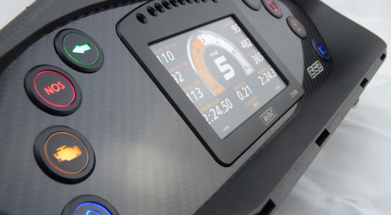 Nissan S14 240sx Custom Cluster Billet indicators C125 Motec Close