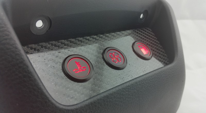 Custom Cluster Development Evo 8 Center Switch Panel Close Left 1